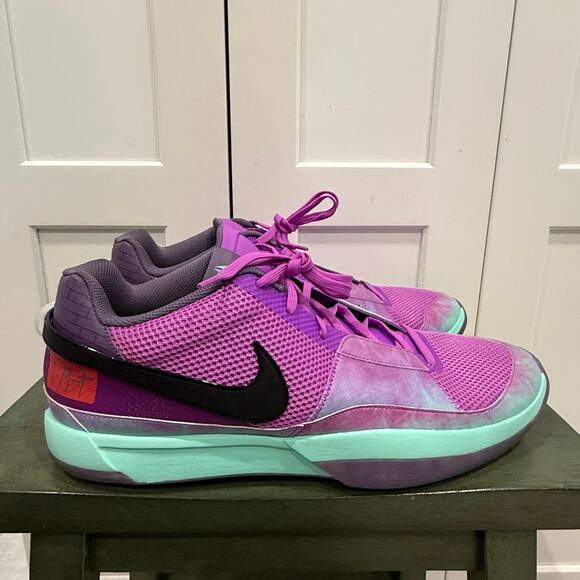 New Nike Ja 1 EP \'Christmas\' Sneakers Size 18 FV5559-500 main image 5